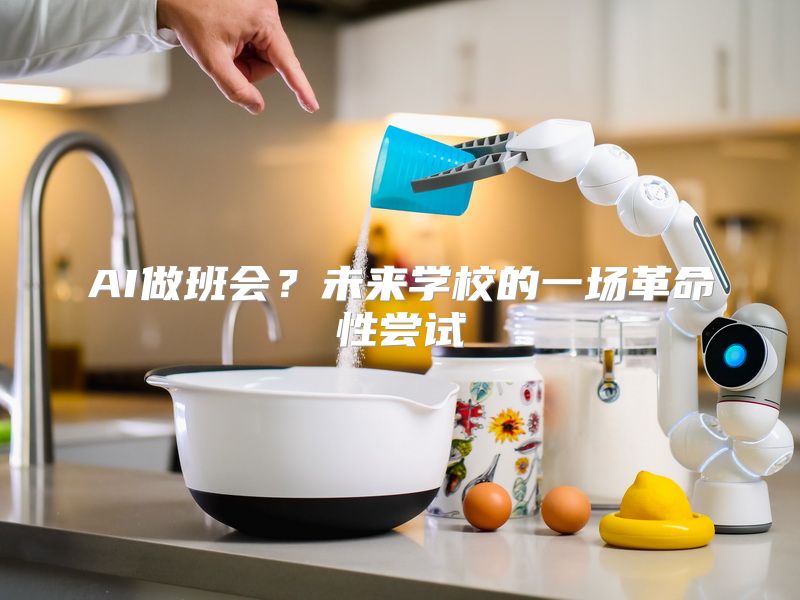 AI做班会？未来学校的一场革命性尝试