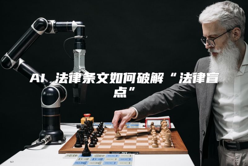 AI 法律条文如何破解“法律盲点”
