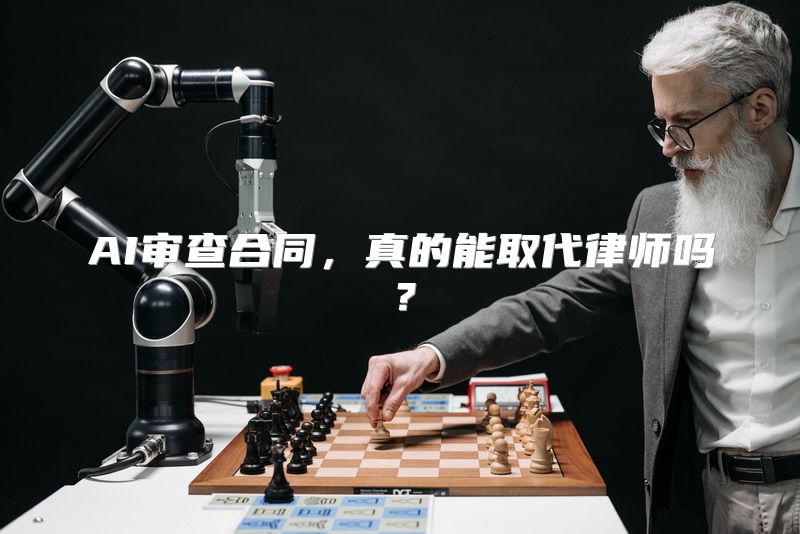 AI审查合同，真的能取代律师吗？