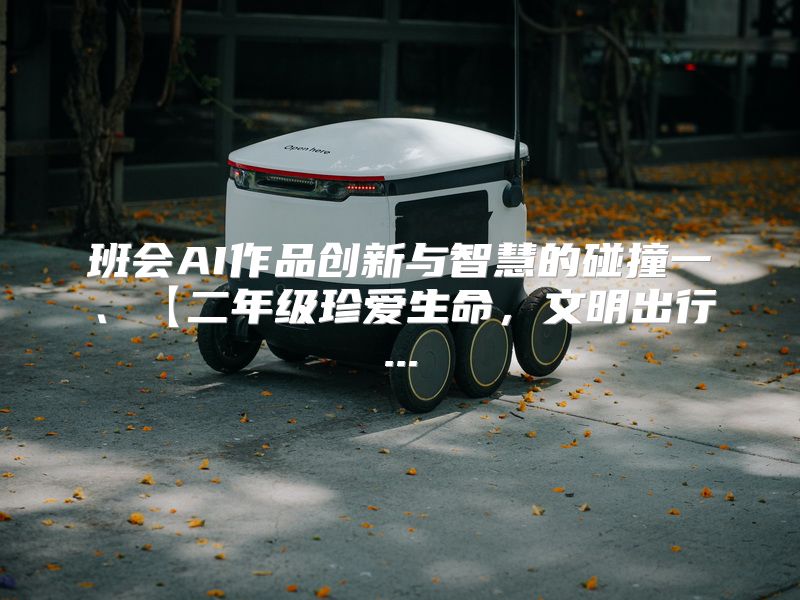 班会AI作品创新与智慧的碰撞一、【二年级珍爱生命，文明出行...