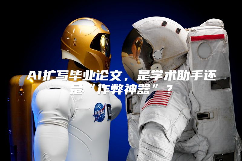 AI扩写毕业论文，是学术助手还是“作弊神器”？