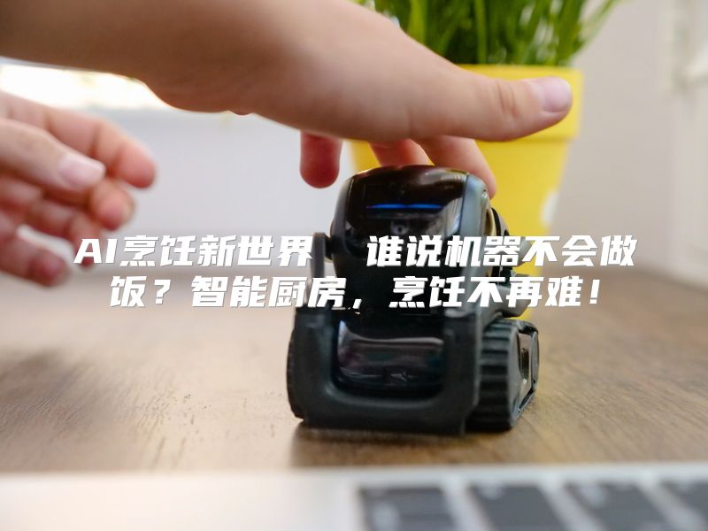 AI烹饪新世界  谁说机器不会做饭？智能厨房，烹饪不再难！
