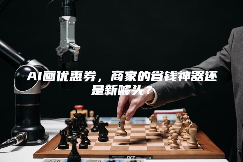 AI画优惠券，商家的省钱神器还是新噱头？