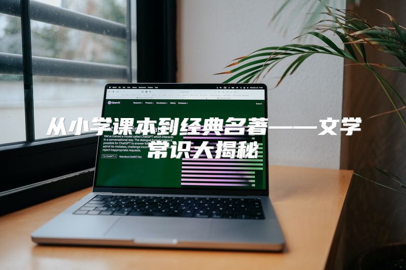 从小学课本到经典名著——文学常识大揭秘
