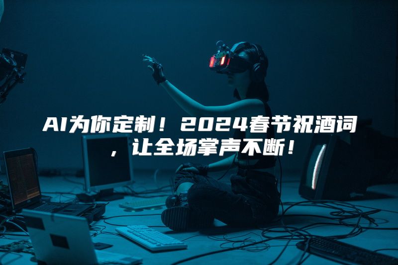 AI为你定制！2024春节祝酒词，让全场掌声不断！