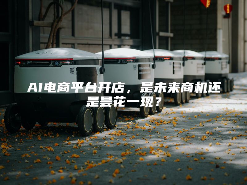 AI电商平台开店，是未来商机还是昙花一现？