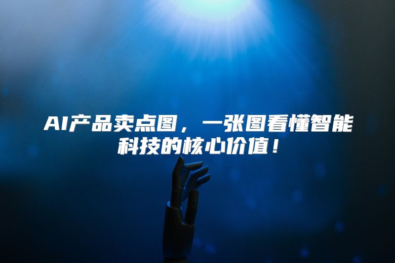 AI产品卖点图，一张图看懂智能科技的核心价值！
