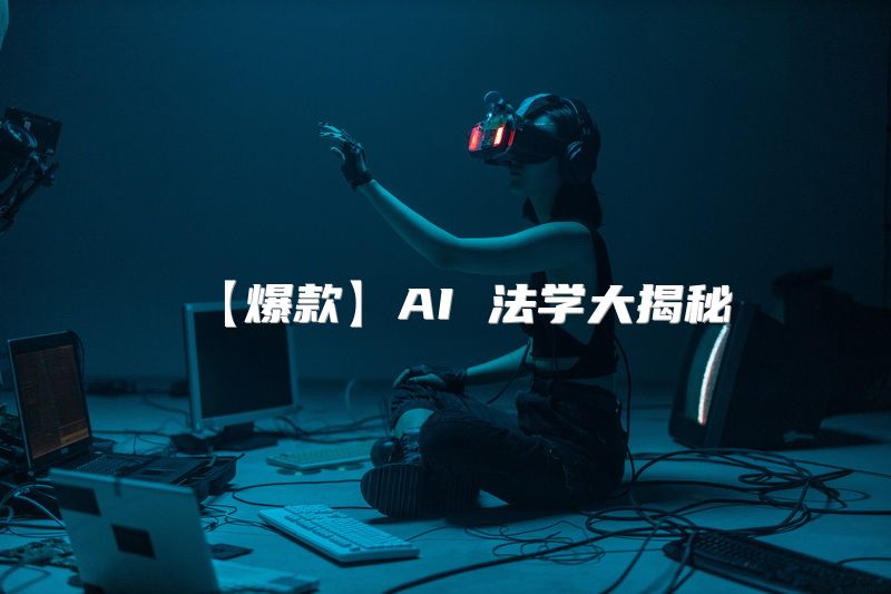 【爆款】AI 法学大揭秘