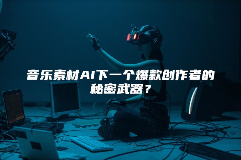 音乐素材AI下一个爆款创作者的秘密武器？