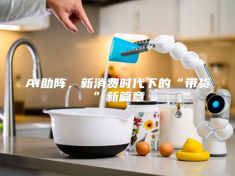AI助阵，新消费时代下的“带货”新篇章