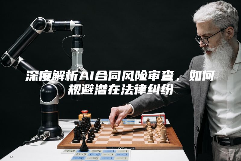 深度解析AI合同风险审查，如何规避潜在法律纠纷