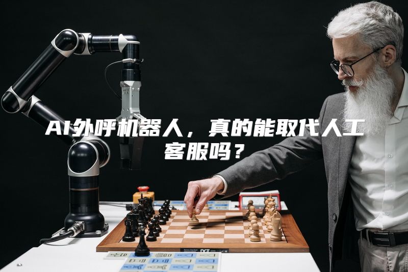 AI外呼机器人，真的能取代人工客服吗？