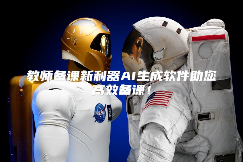 教师备课新利器AI生成软件助您高效备课！
