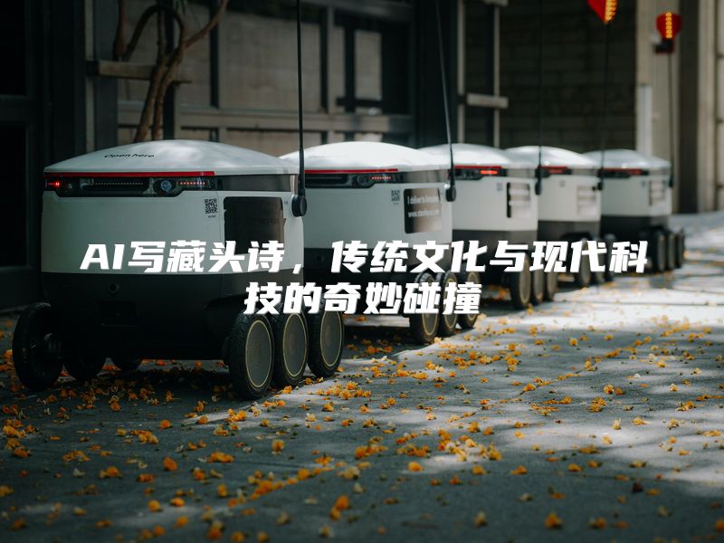 AI写藏头诗，传统文化与现代科技的奇妙碰撞