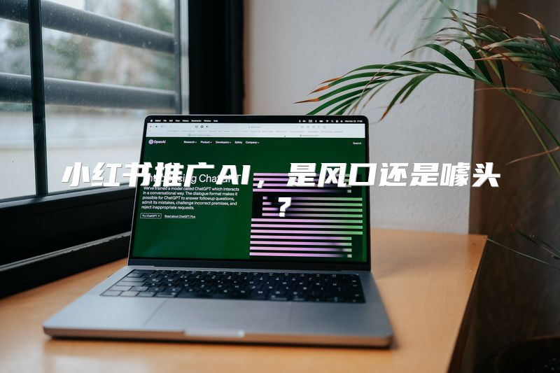 小红书推广AI，是风口还是噱头？