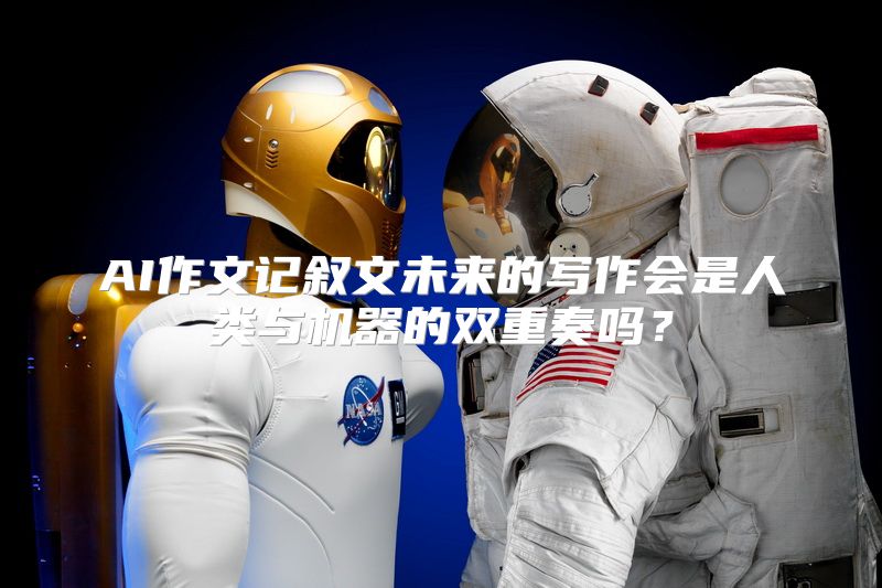 AI作文记叙文未来的写作会是人类与机器的双重奏吗？