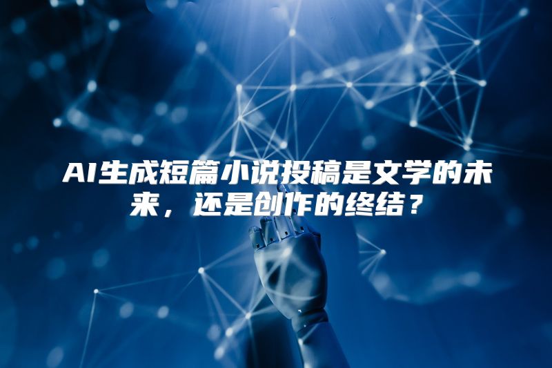 AI生成短篇小说投稿是文学的未来，还是创作的终结？
