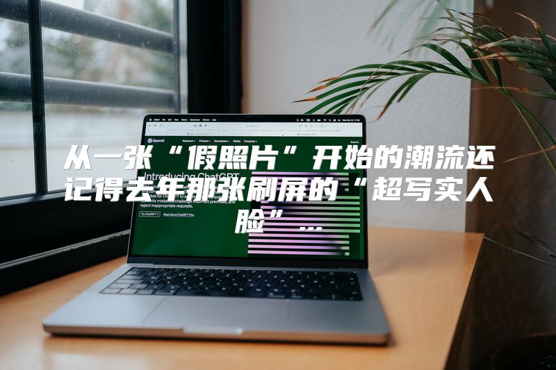 从一张“假照片”开始的潮流还记得去年那张刷屏的“超写实人脸”...