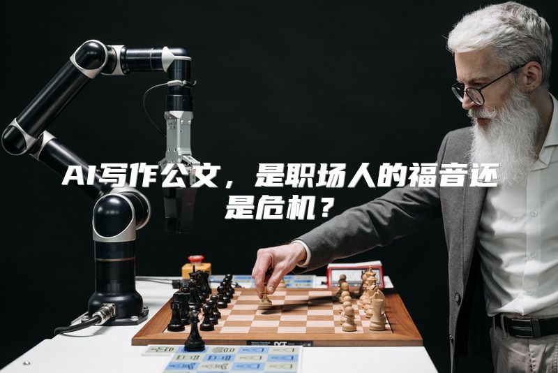 AI写作公文，是职场人的福音还是危机？
