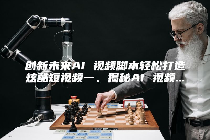 创新未来AI 视频脚本轻松打造炫酷短视频一、揭秘AI 视频...