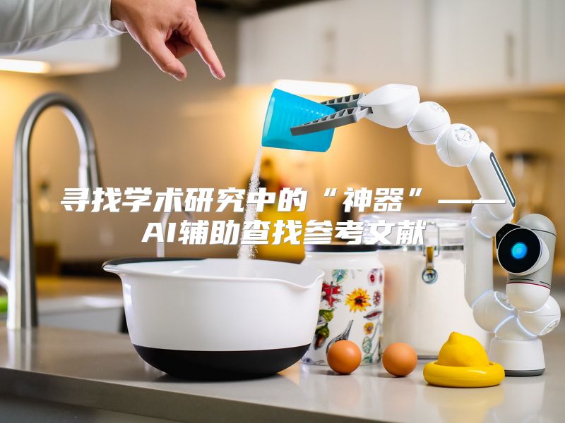 寻找学术研究中的“神器”——AI辅助查找参考文献