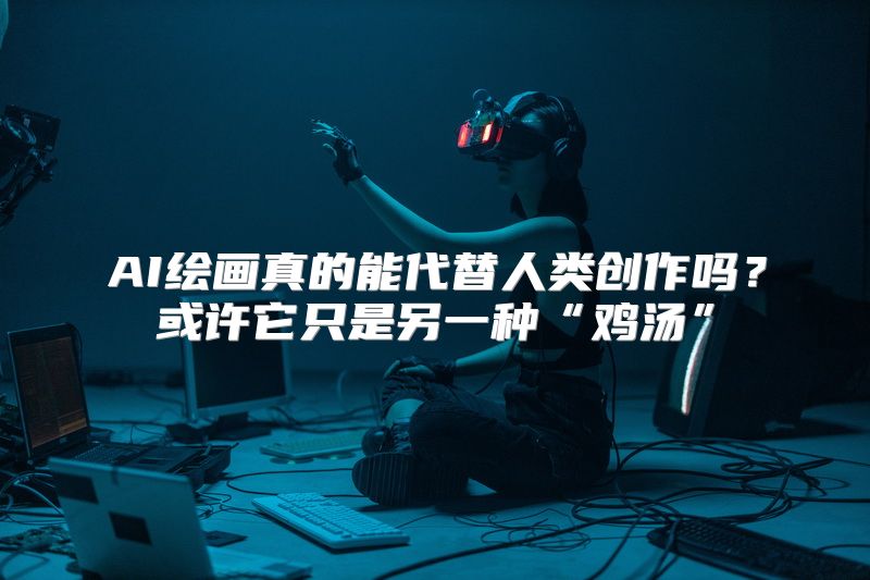 AI绘画真的能代替人类创作吗？或许它只是另一种“鸡汤”