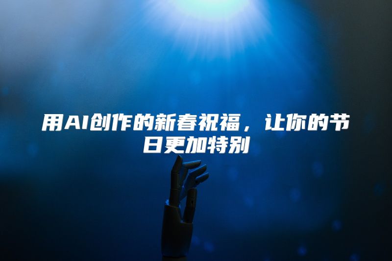 用AI创作的新春祝福，让你的节日更加特别