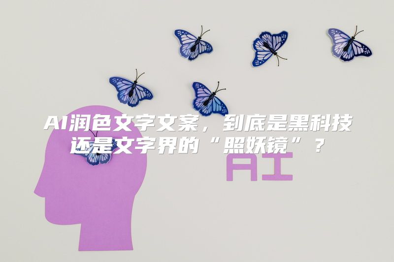 AI润色文字文案，到底是黑科技还是文字界的“照妖镜”？