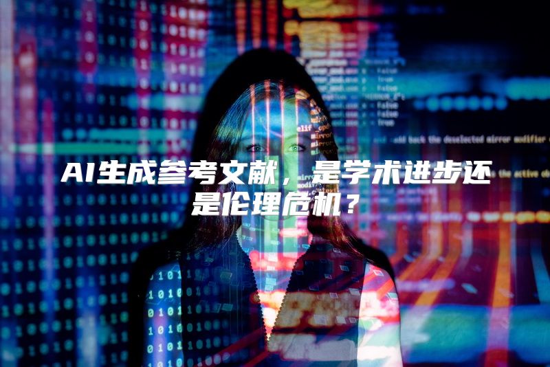 AI生成参考文献，是学术进步还是伦理危机？