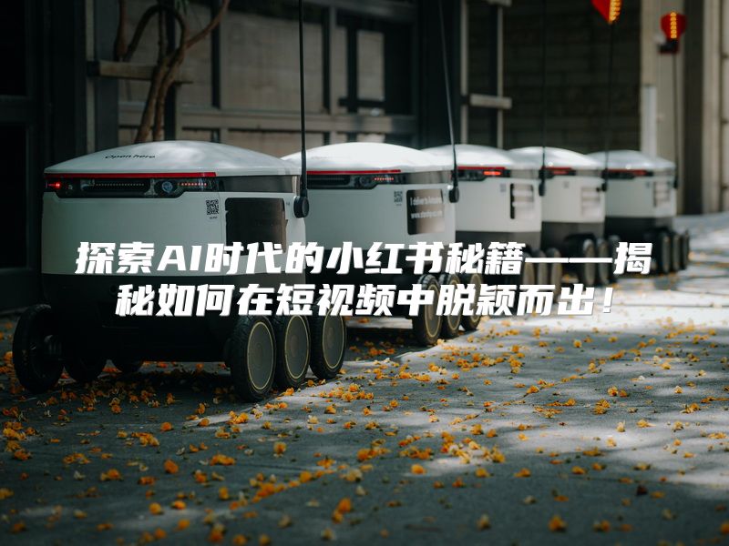 探索AI时代的小红书秘籍——揭秘如何在短视频中脱颖而出！