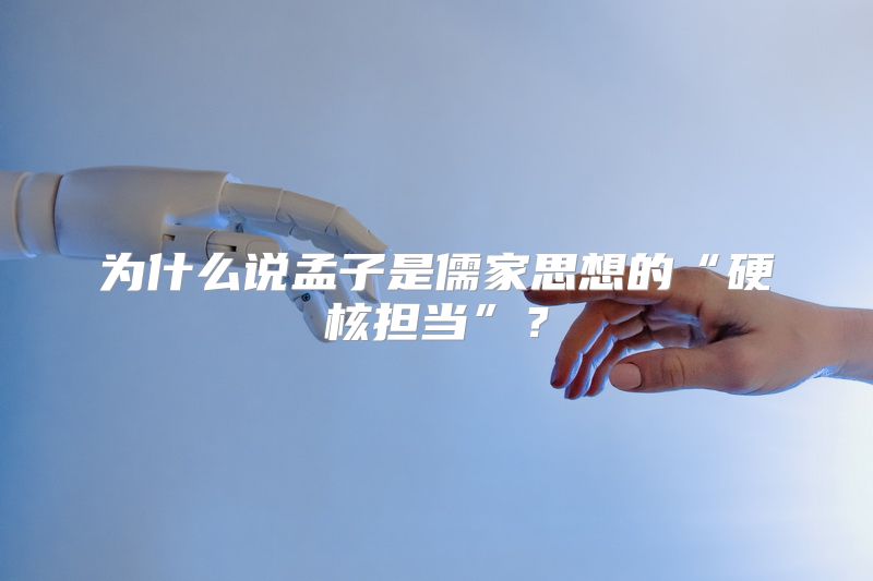 为什么说孟子是儒家思想的“硬核担当”？