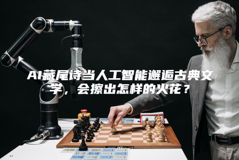 AI藏尾诗当人工智能邂逅古典文学，会擦出怎样的火花？