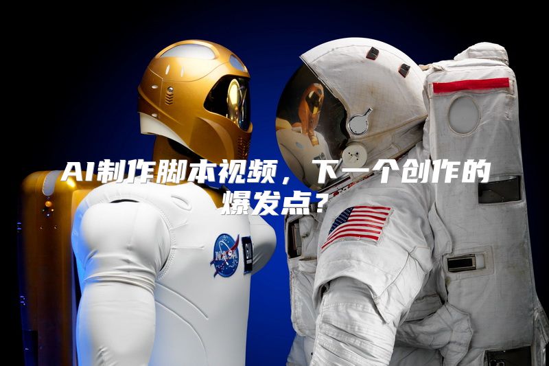 AI制作脚本视频，下一个创作的爆发点？