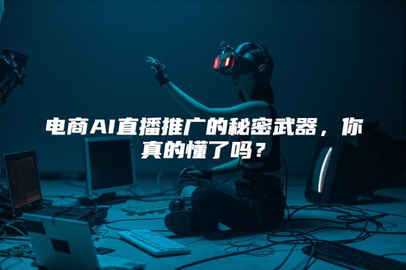 电商AI直播推广的秘密武器，你真的懂了吗？