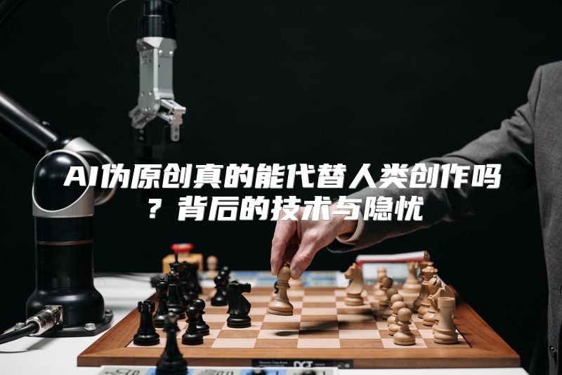 AI伪原创真的能代替人类创作吗？背后的技术与隐忧