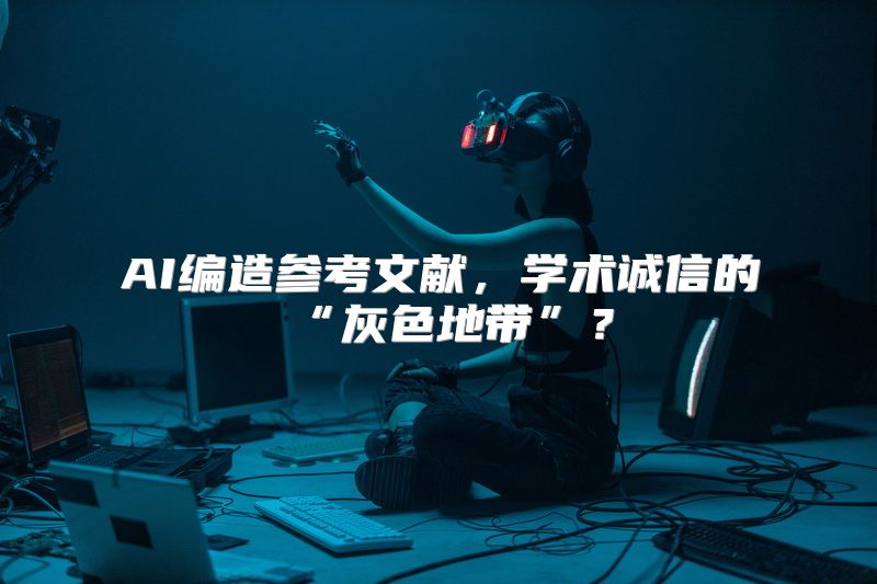 AI编造参考文献，学术诚信的“灰色地带”？