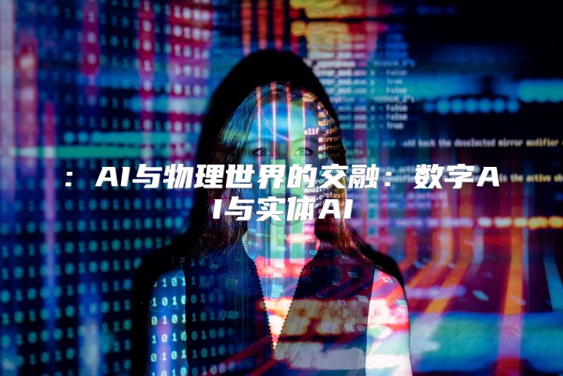 : AI与物理世界的交融：数字AI与实体AI
