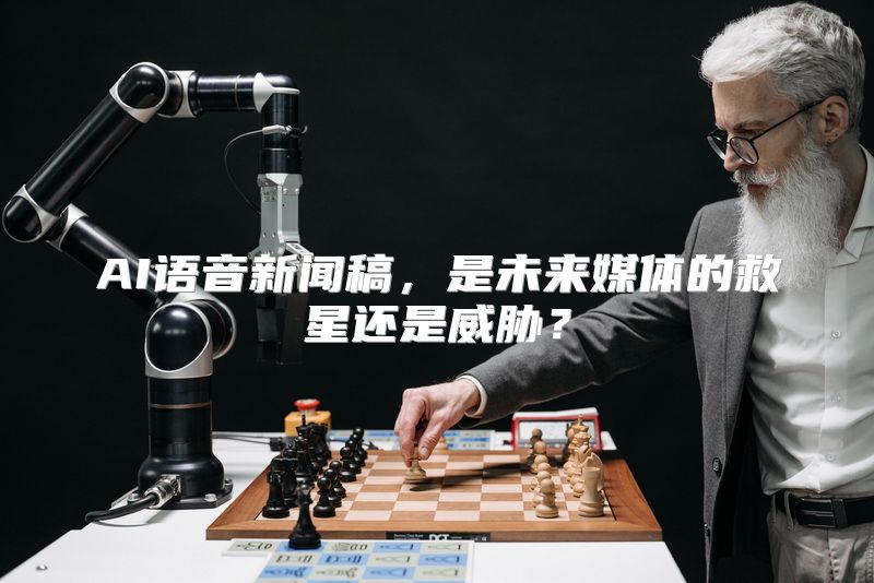 AI语音新闻稿，是未来媒体的救星还是威胁？