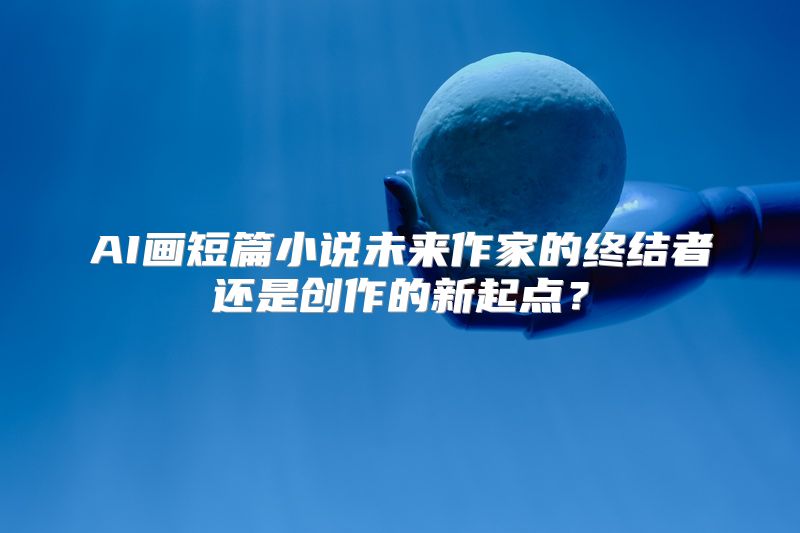 AI画短篇小说未来作家的终结者还是创作的新起点？