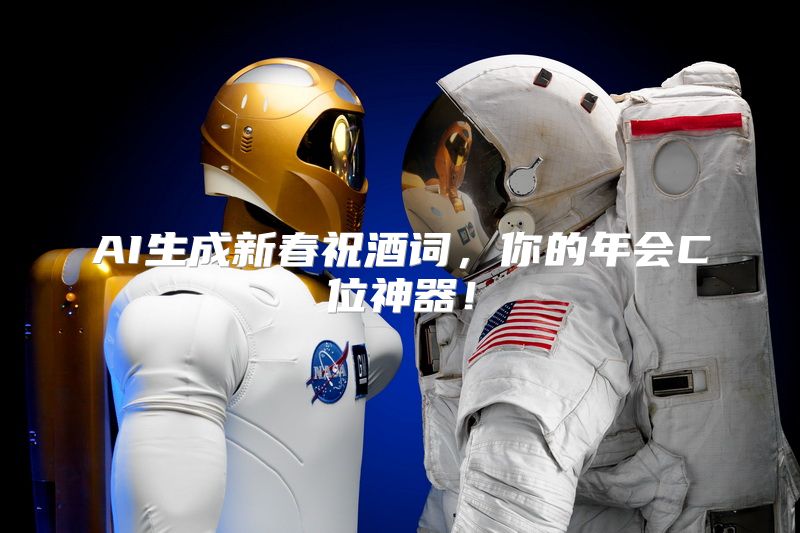AI生成新春祝酒词，你的年会C位神器！