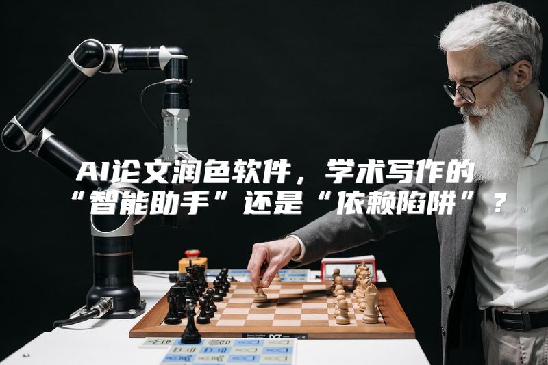 AI论文润色软件，学术写作的“智能助手”还是“依赖陷阱”？
