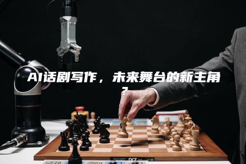 AI话剧写作，未来舞台的新主角？