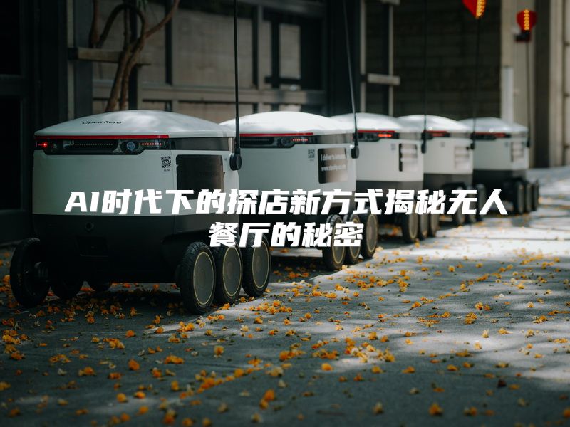 AI时代下的探店新方式揭秘无人餐厅的秘密