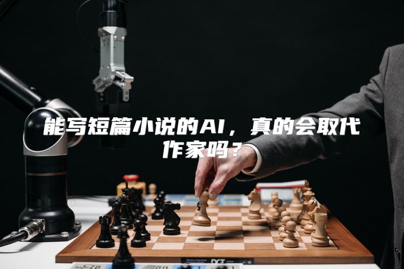 能写短篇小说的AI，真的会取代作家吗？