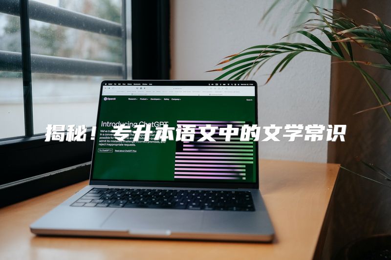 揭秘！专升本语文中的文学常识
