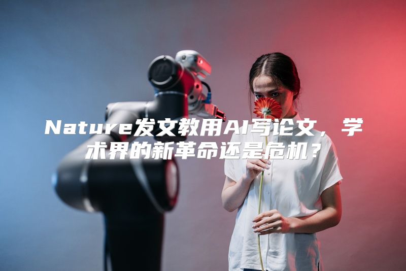 Nature发文教用AI写论文，学术界的新革命还是危机？