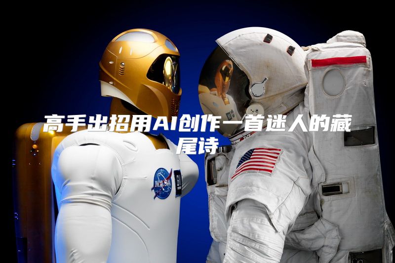 高手出招用AI创作一首迷人的藏尾诗