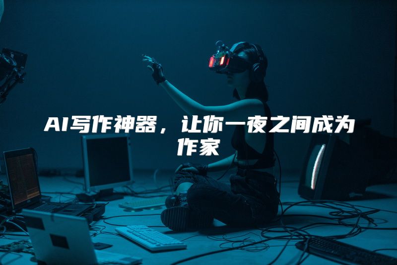 AI写作神器，让你一夜之间成为作家