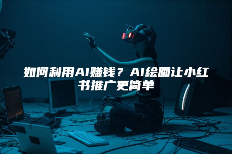 如何利用AI赚钱？AI绘画让小红书推广更简单