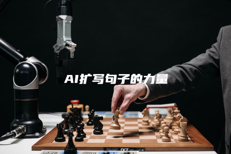 AI扩写句子的力量